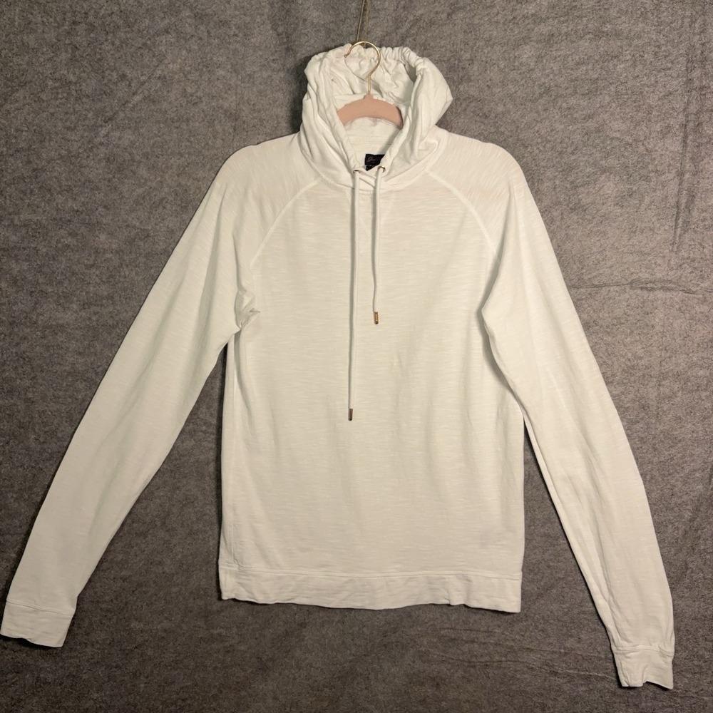 Good Man Brand Marled Legend Hoodie Mens Sz S White Lightweight Beach